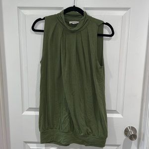 Olive Green Tank Womens Medium